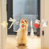 Adjustable Hanging Cat Interactive Toy